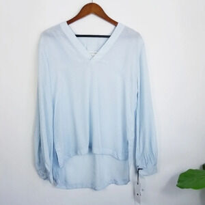 TREASURE & BOND Light Blue Oversized Blouse XS‎